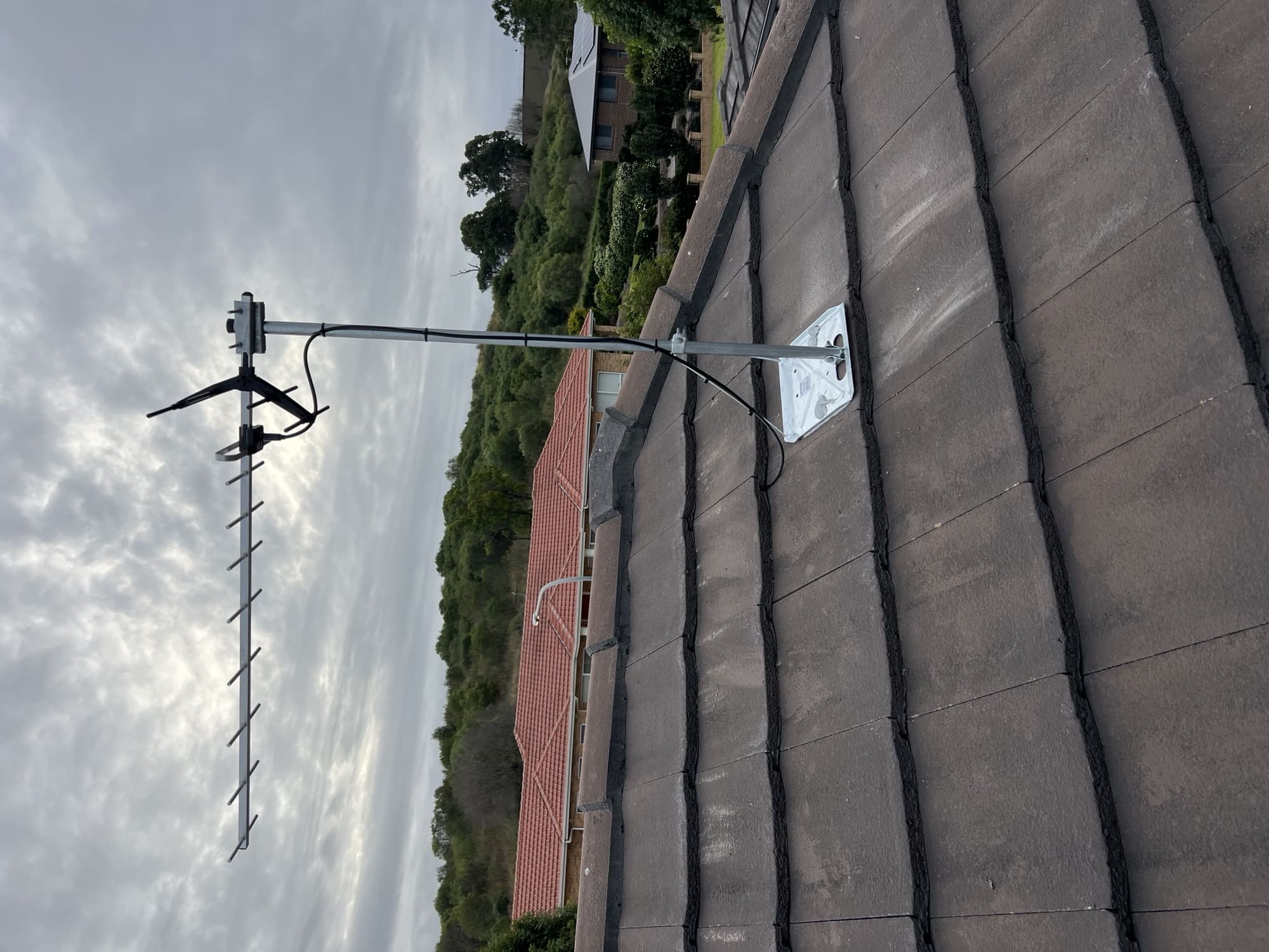 Hills antenna installed on a home near Campbelltown